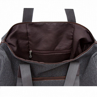 Сумка спортивная GRIZZLY TU-851-3 /1 black/grey