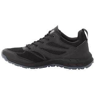 Кроссовки мужские Jack Wolfskin Woodland Vent Low M black / grey