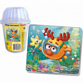 Магнитный пазл в стакане Vladi Toys Лосяш VT3203-37