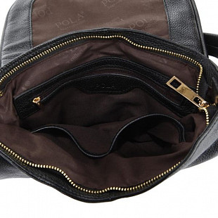 Женская сумка из кожи Pola 2867 black