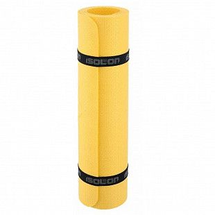 Гимнастический коврик для йоги, фитнеса Isolon Yoga Asana (1800х600х4мм) yellow