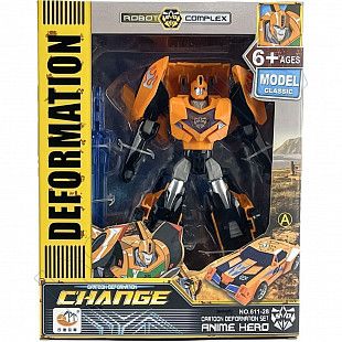 Робот-трансформер UniToys (611-28A) orange
