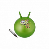 Мяч-попрыгун с двумя ручками Body Form 18" 45 см BF-CHBP02 green