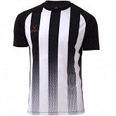 Футболка игровая Jogel Camp Striped Jersey JC1ST0121.00 white/black