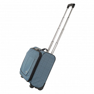 Чемодан малый Polar П7108ж grey