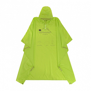 Дождевик пончо-тент Naturehike 210T Green