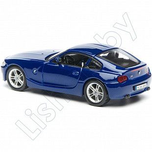 Коллекционная машина Bburago 1:32 BMW Z4 M Coupe (18-43007) blue
