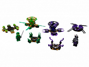 Конструктор LEGO Ллойд мастер Кружитцу против Гармадона 70664