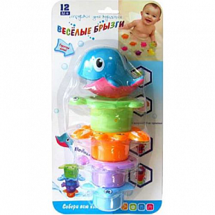 Игрушки для купания Весёлые брызги 5525AR