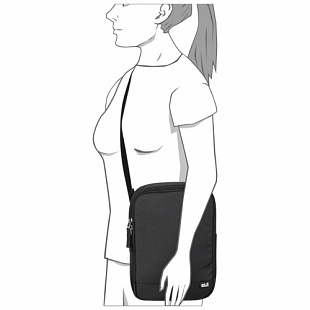 Сумка на плечо Jack Wolfskin Gadgetary black 8006611-6000