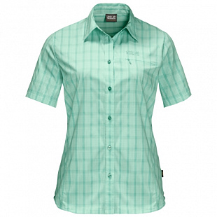 Рубашка женская Jack Wolfskin Centaura Shirt W pacific green checks