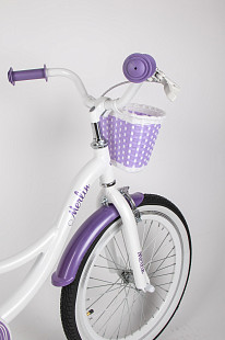 Велосипед Tech Team Merlin 20" 2021 white/purple