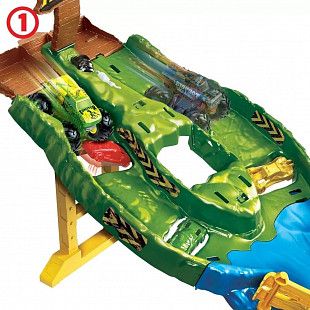 Трек Hot Wheels Monster Trucks Wreckin' Raceway (HJG32)