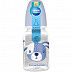 Бутылочка для кормления Canpol babies HAPPY ANIMALS с узким горлышком 120 мл., 0+ мес. (11/851) blue new