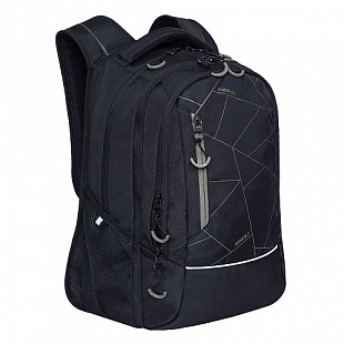 Рюкзак городской GRIZZLY RU-138-4 /2 black/grey