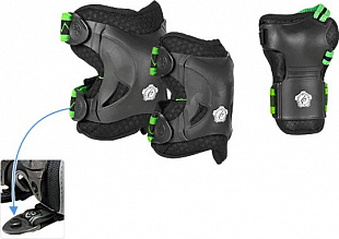 Комплект защиты для роликовых коньков Powerslide Phuzion Man 940148