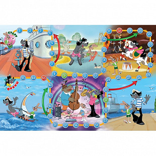 Игра-ходилка Рыжий Кот Союзмультфильм Ну, погоди! ИН-5011