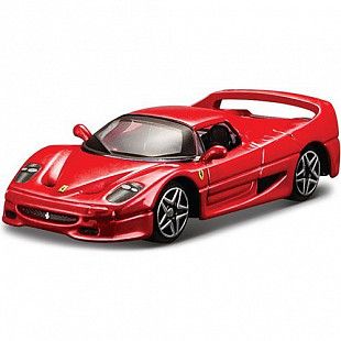 Коллекционная машина Bburago 1:64 Ferrari F50 (18-56100) red