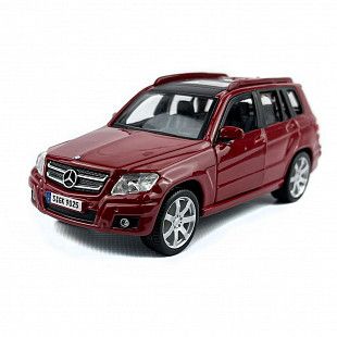Коллекционная машина Bburago 1:32 Mercedes-Benz GLK-Class (18-43016) red
