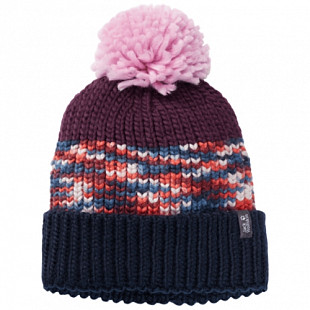 Шапка детская Jack Wolfskin Hopewell Cap Kids aubergine