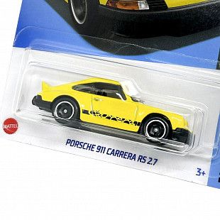 Машинка Hot Wheels Базовой коллекции Porsche 911 Carrera RS 2.7 (5785 HTC49) mainline 2024