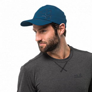 Кепка женская Jack Wolfskin Activate Fold-Away Cap poseidon blue