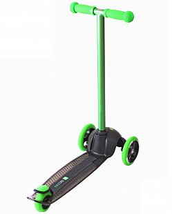 Самокат Y-Scoo RT Trio Diamond 120 Monsters 1 Zoko green 