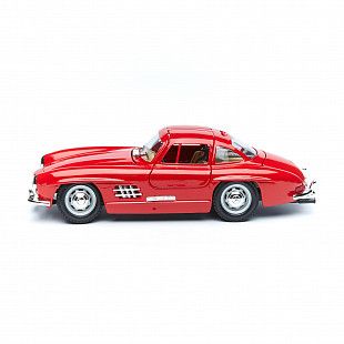 Коллекционная машина Bburago 1:24 Mercedes-Benz 300SL (18-22023) red
