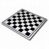 Доска шахматная картонная