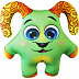 Мягкая игрушка Мнушки Баран зеленый Аи02жив16