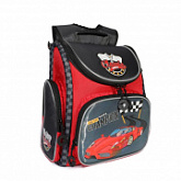 Школьный рюкзак GRIZZLY RA-970-4 red/dark grey