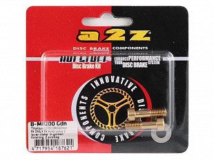 Болт A2Z Ti 20 мм 2 штуки B-M6200 Gdn