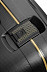 Чемодан Samsonite S`Cure DLX 55см U44-29003 Black/Gold