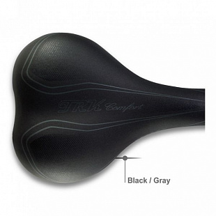 Велоседло DDK TRK 219 black/grey