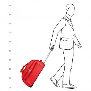 Дорожная сумка Polar 7019.5 red