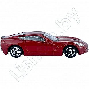 Машинка Bburago 1:43 2014 Corvette Stingray (18-30000/18-30250) red
