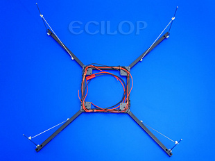 Рама для сборки квадрокоптера ECILOP с механическим подвесом