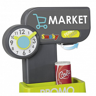 Супермаркет Smoby City Market 350212 grey/yellow