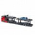 Автовоз Bburago Mercedes Benz Actros + машинка Bburago Ford Renault Captur (18-31456/18-31457) red