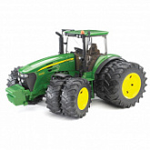 Трактор Bruder John Deere 7930 с погрузчиком и прицепом 03055