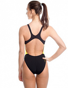 Купальник спортивный женский Mad Wave Solution PBT yellow