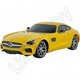 Масштабная модель автомобиля Maisto 1:24 Mercedes-Benz AMG GT (81722) yellow