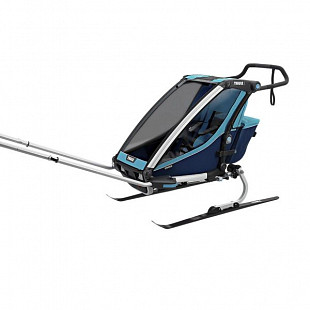 Детская мультиспортивная коляска Thule Chariot Cross1 blue (10202001)