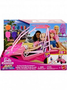 Игровой набор Barbie Mysteries Beach Detectives Ultimate Beach Buggy (JFV68)