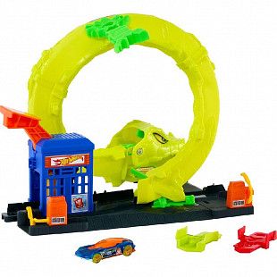 Игровой набор Hot Wheels Snake Spiral Attack (JBM63)