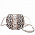 Сумка городская Ors Oro CS-0025 /2 brown/beige snake