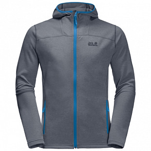 Куртка мужская Jack Wolfskin Horizon Hooded Jacket M pebble grey