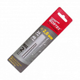 Сверло с центровым хвостовиком Wortex 2x24x49 мм WDB020049M2211