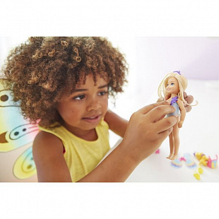 Кукла Barbie Челси фея-русалка FJD00