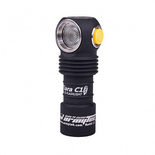 Фонарь налобный Armytek Tiara C1 Magnet USB (белый свет)+18350 Li-Ion